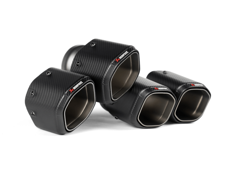 Kies-Motorsports Akrapovic Akrapovic 2024+ BMW M5 (G90,G99) Hexagonal Carbon Fiber Tail Pipe Set