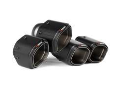 Kies-Motorsports Akrapovic Akrapovic 2024+ BMW M5 (G90,G99) Hexagonal Carbon Fiber Tail Pipe Set