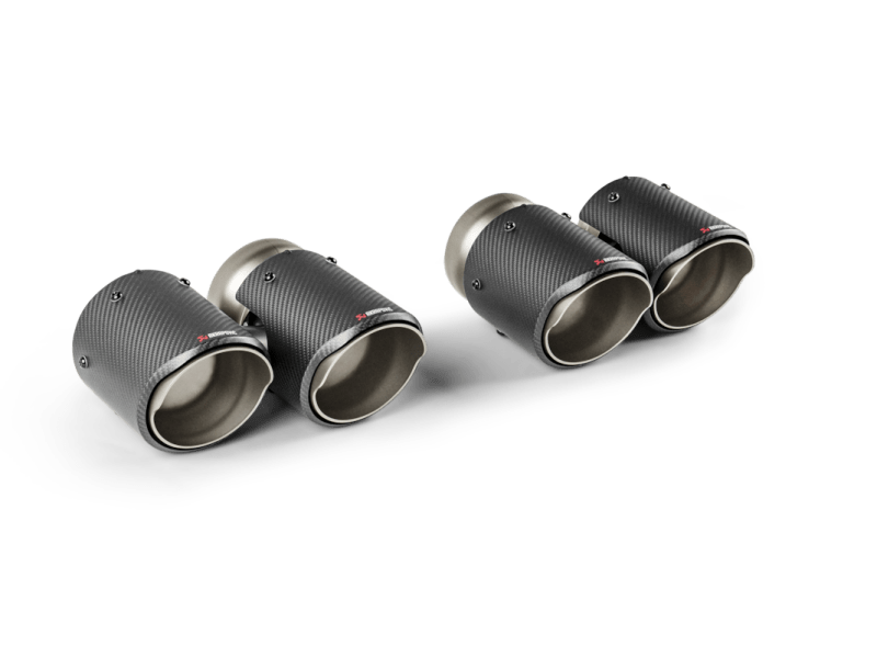 Kies-Motorsports Akrapovic Akrapovic 2024+ BMW M5 (G90,G99) Round Carbon Fiber Tail Pipe Set