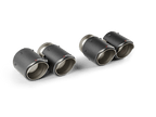 Kies-Motorsports Akrapovic Akrapovic 2024+ BMW M5 (G90,G99) Round Carbon Fiber Tail Pipe Set