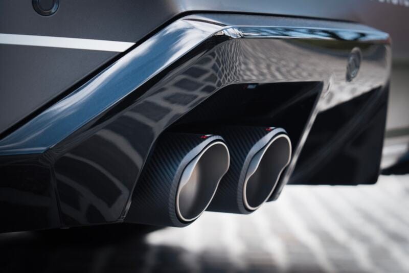 Kies-Motorsports Akrapovic Akrapovic 2024+ BMW M5 (G90,G99) Round Carbon Fiber Tail Pipe Set Main image