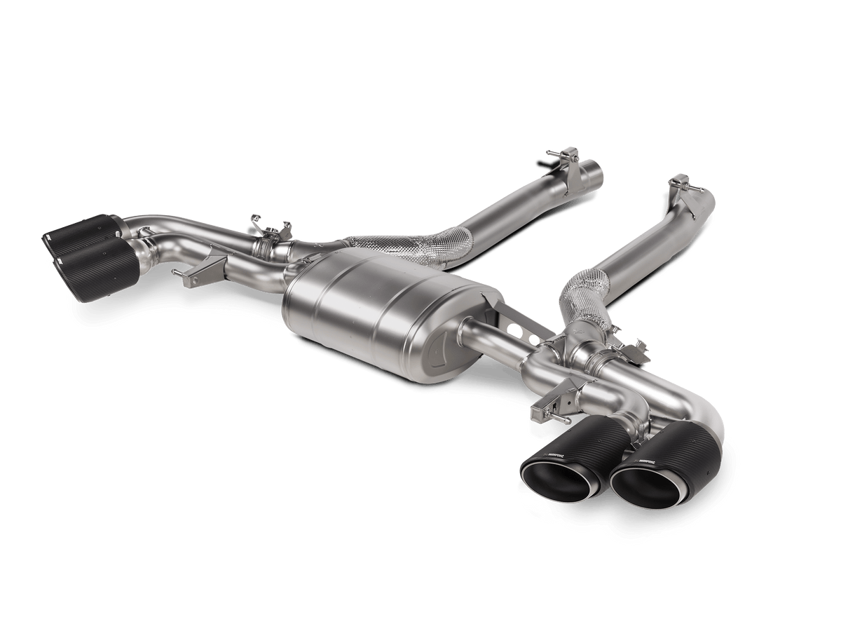 Kies-Motorsports Akrapovic Akrapovic 2024+ BMW X5M / X6M (Face Lift) Slip-On Line (Titanium)