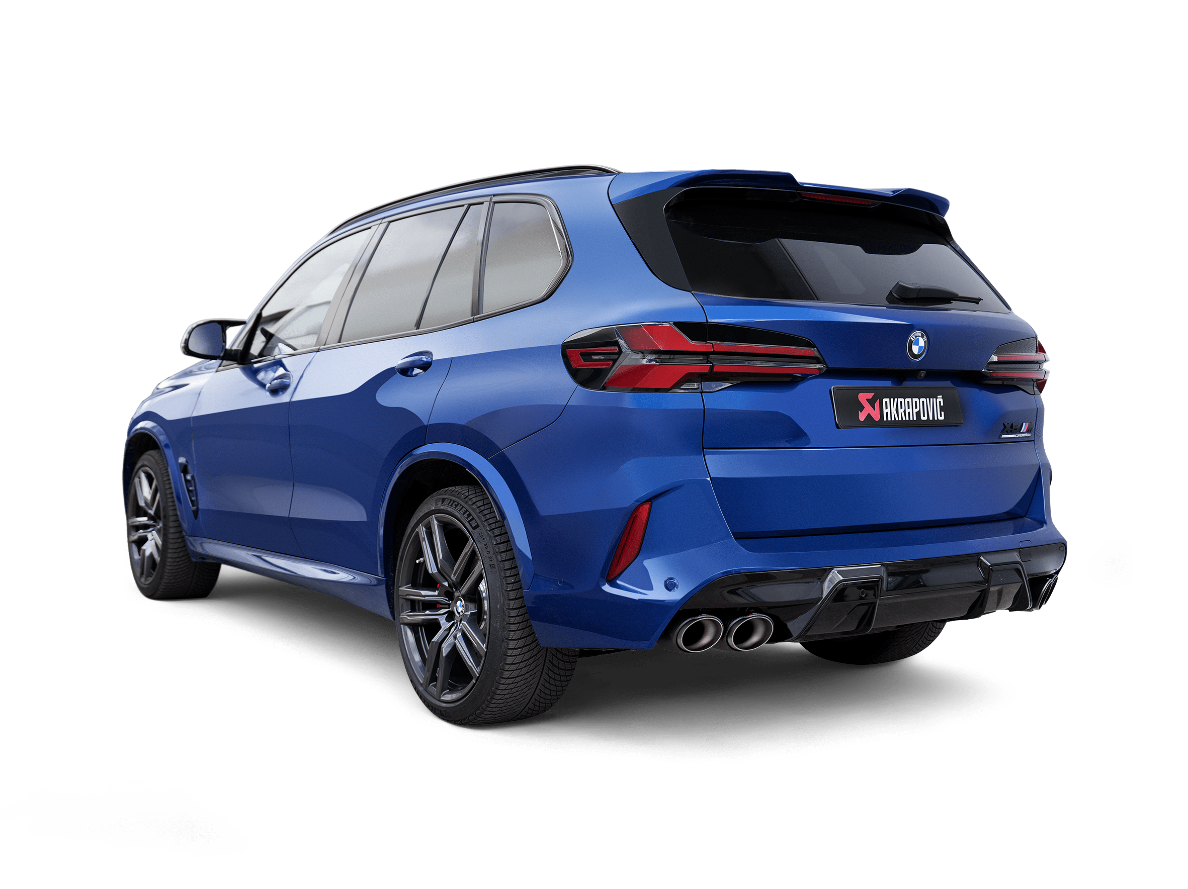 Kies-Motorsports Akrapovic Akrapovic 2024+ BMW X5M / X6M (Face Lift) Slip-On Line (Titanium)