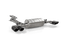 Kies-Motorsports Akrapovic Akrapovic 2024+ Porsche Cayenne S / GTS / Turbo E-Hybrid / Coupe (536.2)  Evolution Line (Titanium)