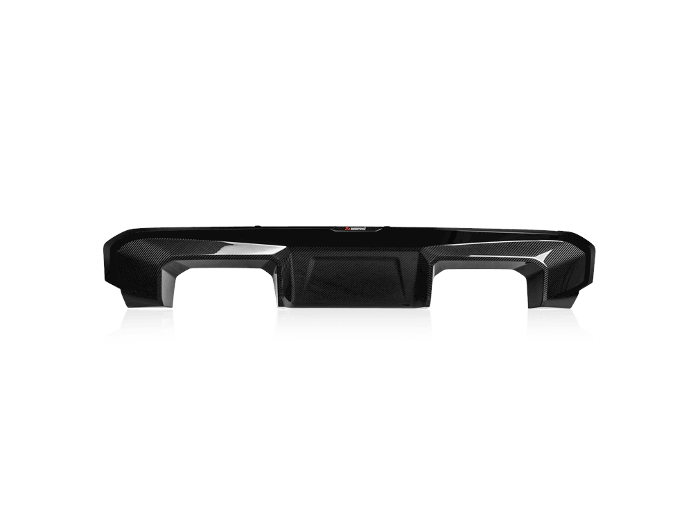 Kies-Motorsports Akrapovic Akrapovic 21-22 BMW M3 (G80) / M4 (G82, G83) Rear Carbon Fiber Diffuser - High Gloss Black Main image