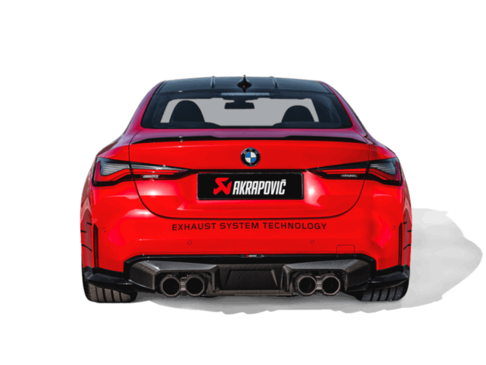 Akrapovic 21-22 BMW M3 (G80) / M4 (G82, G83) Rear Carbon Fiber Diffuser - High Gloss Black Secondary image