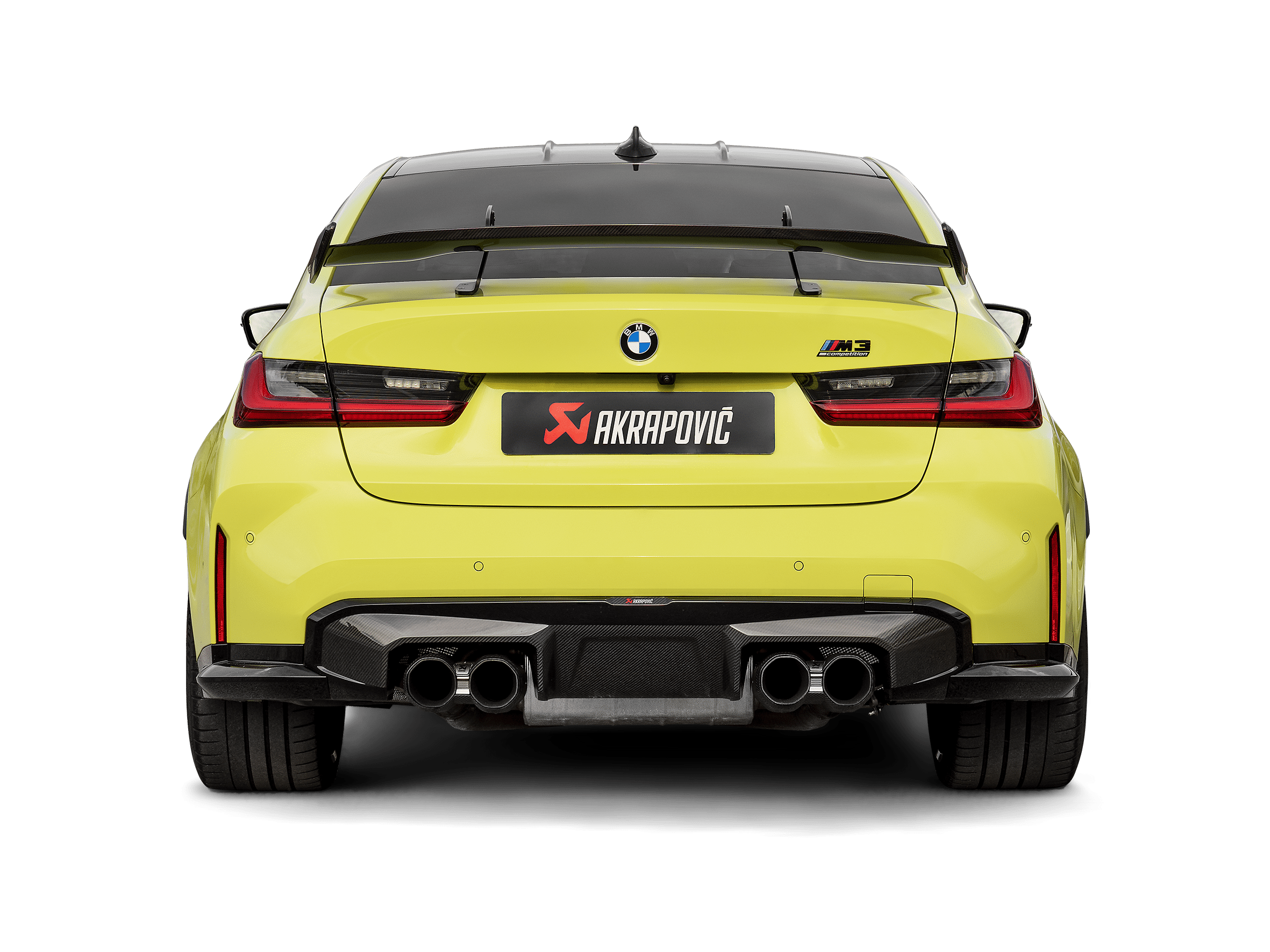 Kies-Motorsports Akrapovic Akrapovic 21-22 BMW M3 (G80) Rear Wing (Carbon)