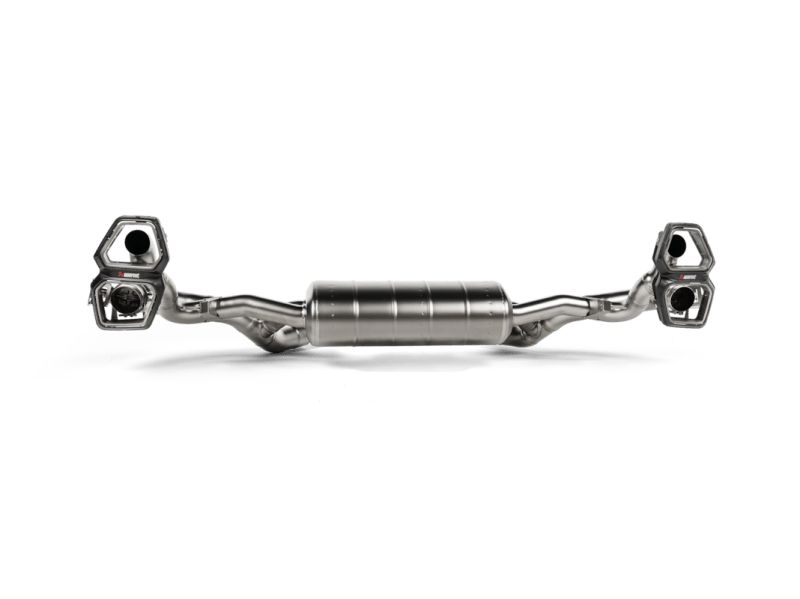 Kies-Motorsports Akrapovic Akrapovic 23-24 BMW XM (G09) TwinPower Turbo V8 Hybrid Slip-On Race Line (Titanium) w/ Carbon Tips