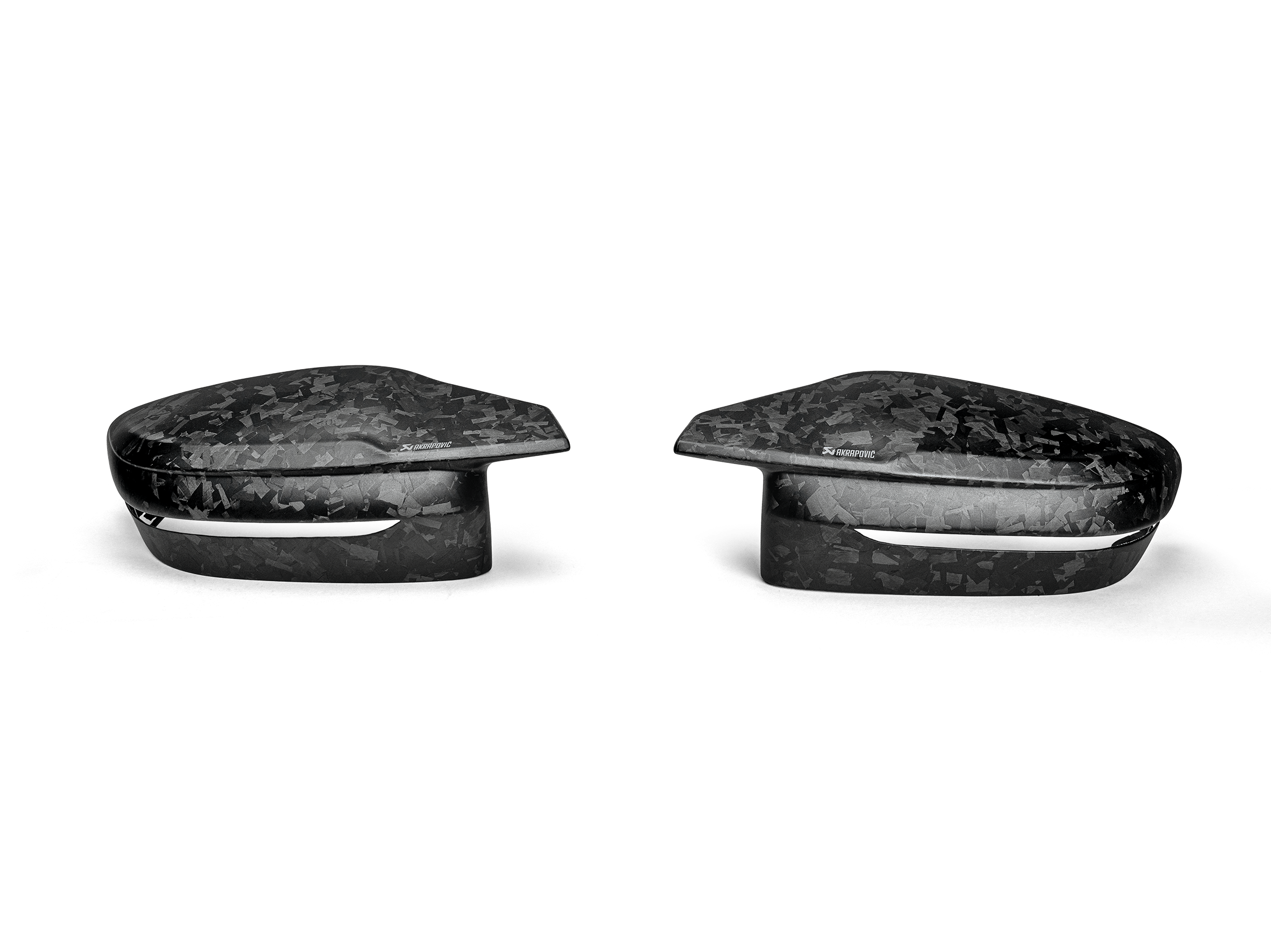 Kies-Motorsports Akrapovic Akrapovic BMW M2 Coupe (G87) Chopped Carbon Fiber Mirror Cap Set - Matte