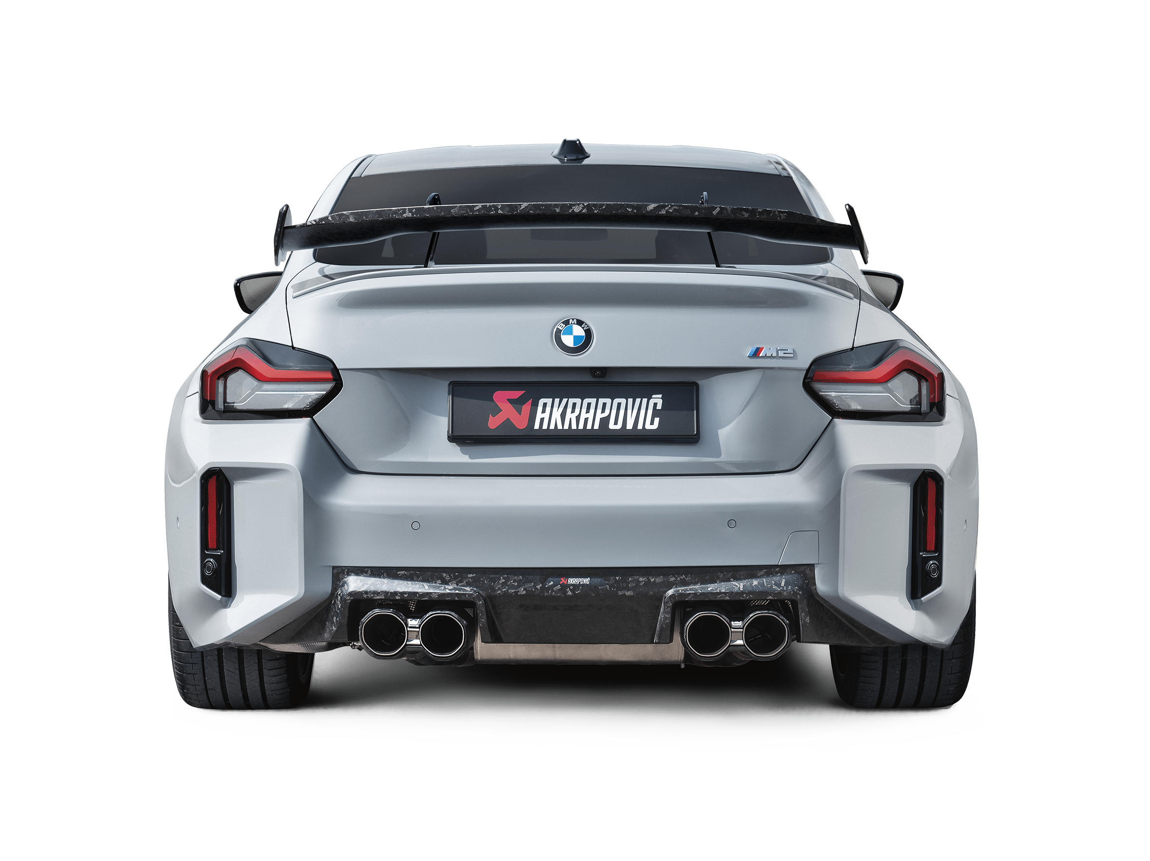 Akrapovic BMW M2 Coupe (G87) Rear Chopped Carbon Fiber Diffuser - Matte Secondary image
