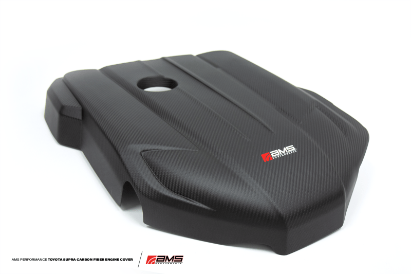 AMS Performance 2020+ Toyota GR Supra Carbon Fiber Engine Cover Secondary image