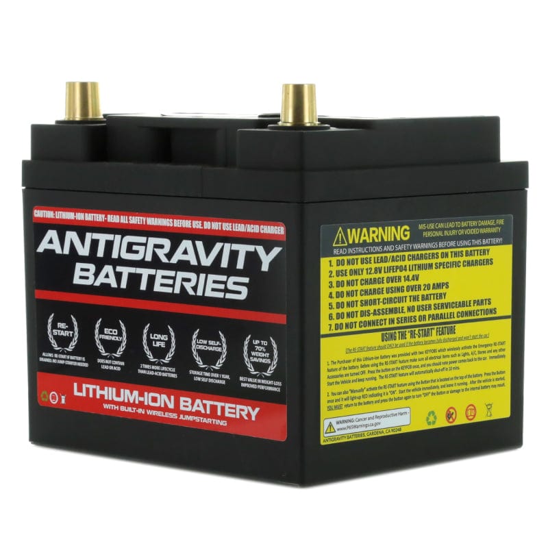 Antigravity Group 26 Lithium Car Battery w/Re-Start Secondary image