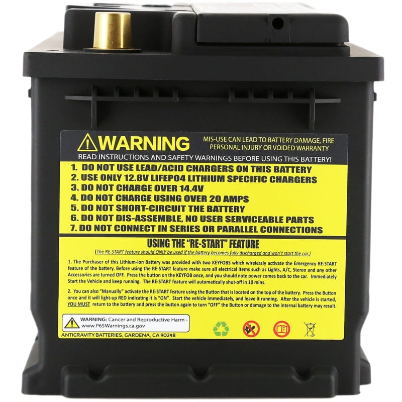 Kies-Motorsports Antigravity Batteries Antigravity H7/Group 94R Lithium Car Battery w/Re-Start Main image