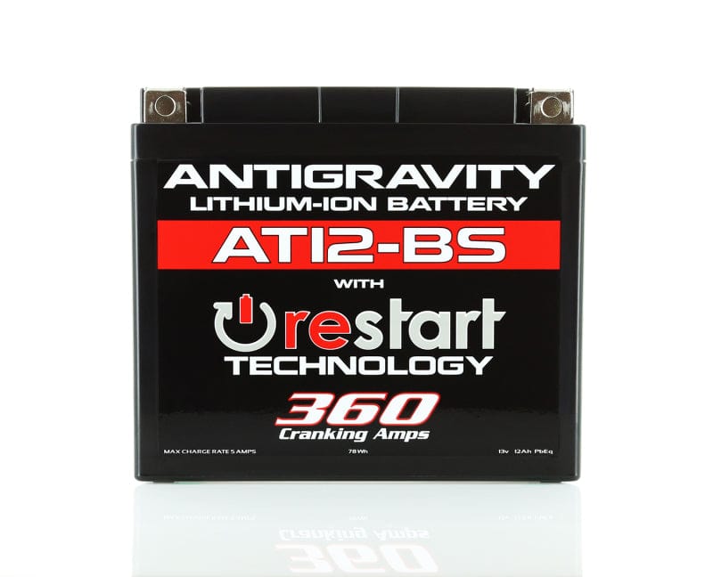 Kies-Motorsports Antigravity Batteries Antigravity YT12-BS Lithium Battery w/Re-Start Main image