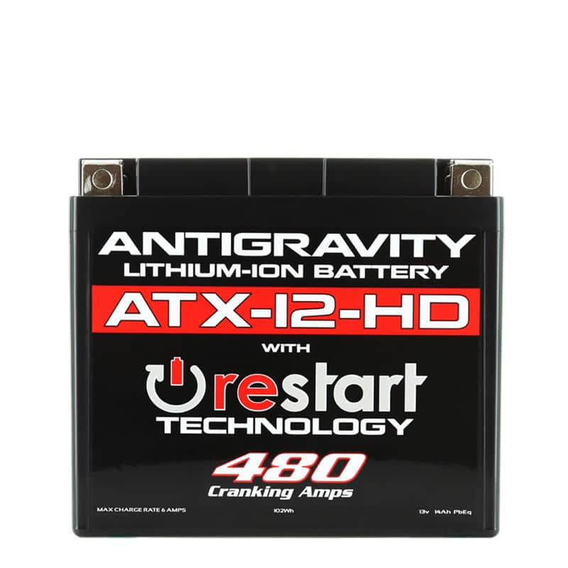 Kies-Motorsports Antigravity Batteries Antigravity YTX12 High Power Lithium Battery w/Re-Start Main image