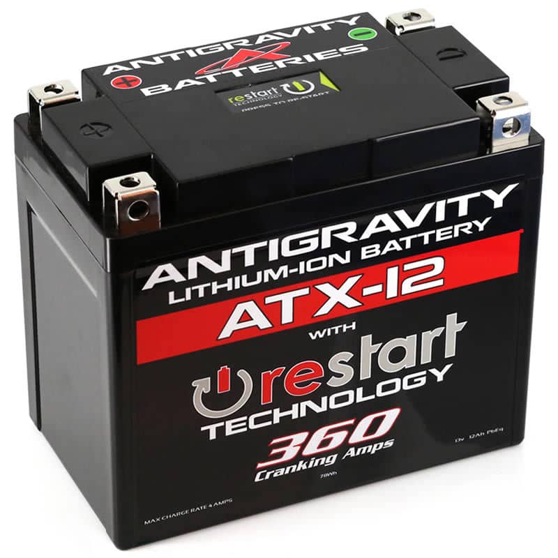 Antigravity YTX12 Lithium Battery w/Re-Start Secondary image