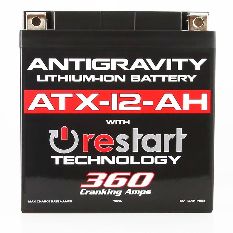 Antigravity YTX12B-BS Lithium Battery w/Re-Start Secondary image