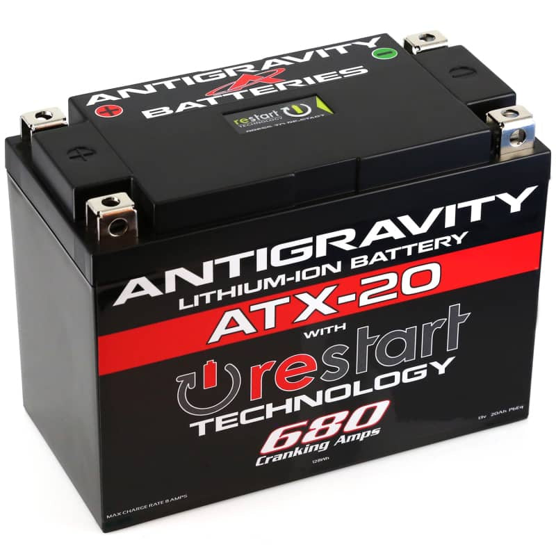 Antigravity YTX20 Lithium Battery w/Re-Start Secondary image