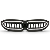 Kies-Motorsports ANZO Anzo 19-22 BMW 3 Series Black Housing Full LED Front Grille w/ Initiation & Running Light
