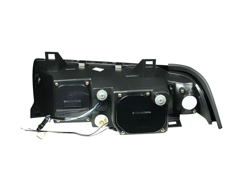 Kies-Motorsports ANZO ANZO 1992-1998 BMW 3 Series E36 Projector Headlights w/ Halo Black (CCFL) G2