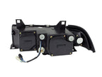 Kies-Motorsports ANZO ANZO 1992-1998 BMW 3 Series E36 Projector Headlights w/ Halo Black G2 1 pc