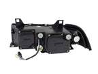 Kies-Motorsports ANZO ANZO 1992-1998 BMW 3 Series E36 Projector Headlights w/ Halo Black G2 1 pc