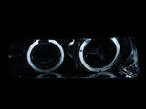Kies-Motorsports ANZO ANZO 1992-1998 BMW 3 Series E36 Projector Headlights w/ Halo Chrome G2 1 pc