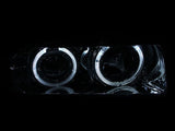 Kies-Motorsports ANZO ANZO 1992-1998 BMW 3 Series E36 Projector Headlights w/ Halo Chrome G2 1 pc