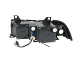 Kies-Motorsports ANZO ANZO 1992-1998 BMW 3 Series E36 Projector Headlights w/ Halo Chrome G2 1 pc
