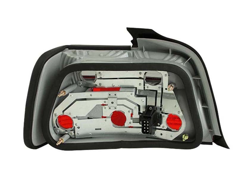 Kies-Motorsports ANZO ANZO 1992-1998 BMW 3 Series E36 Sedan Taillights Red/Smoke