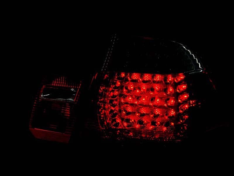 Kies-Motorsports ANZO ANZO 1999-2001 BMW 3 Series E46 LED Taillights Red/Clear 4pc