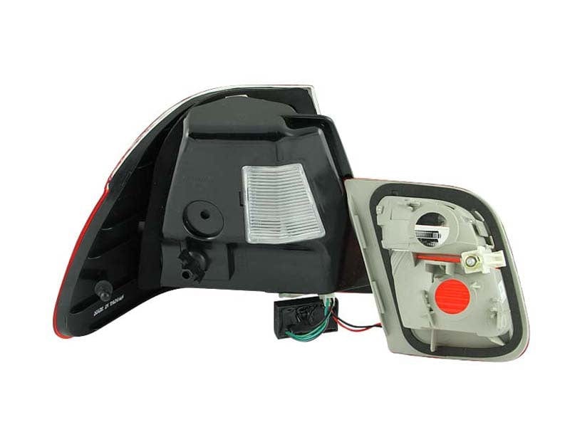 Kies-Motorsports ANZO ANZO 1999-2001 BMW 3 Series E46 LED Taillights Red/Clear 4pc