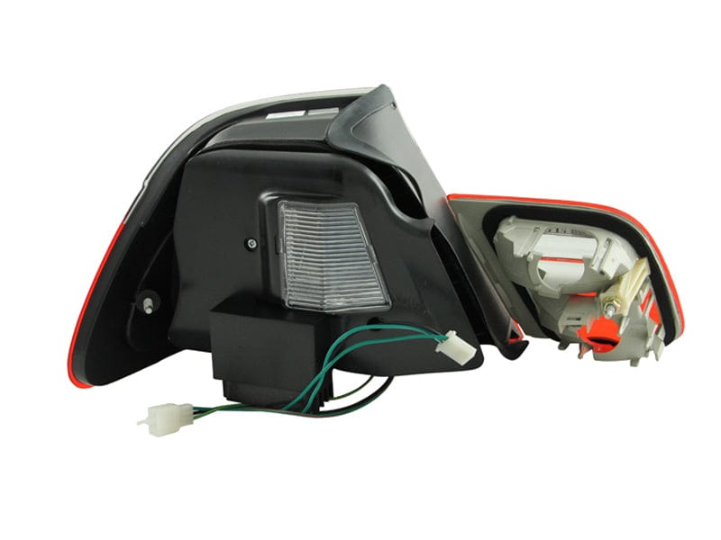 Kies-Motorsports ANZO ANZO 2000-2003 BMW 3 Series E46 LED Taillights Red/Smoke 4pc