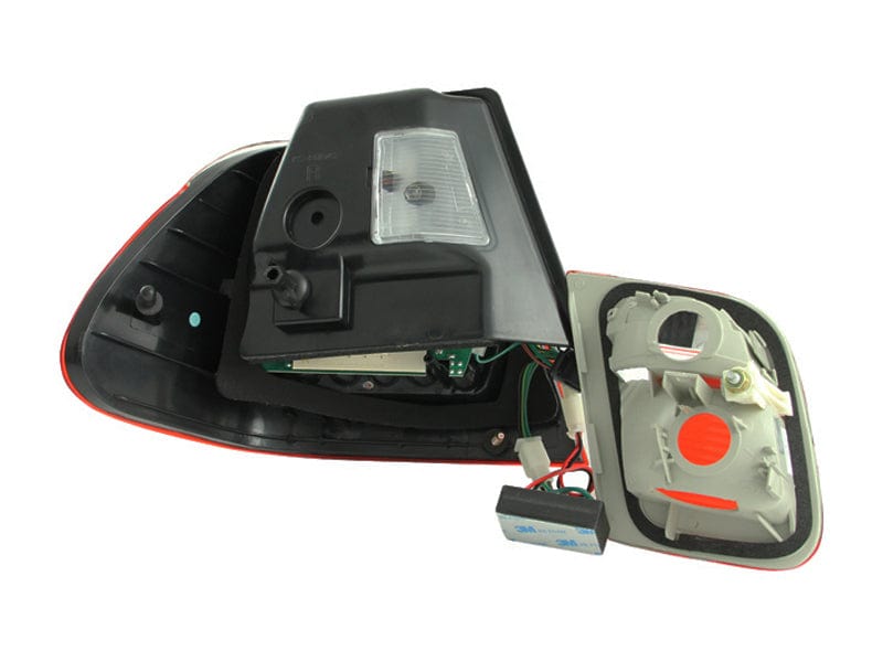 Kies-Motorsports ANZO ANZO 2002-2005 4DR BMW 3 Series E46 LED Taillights Red/Smoke