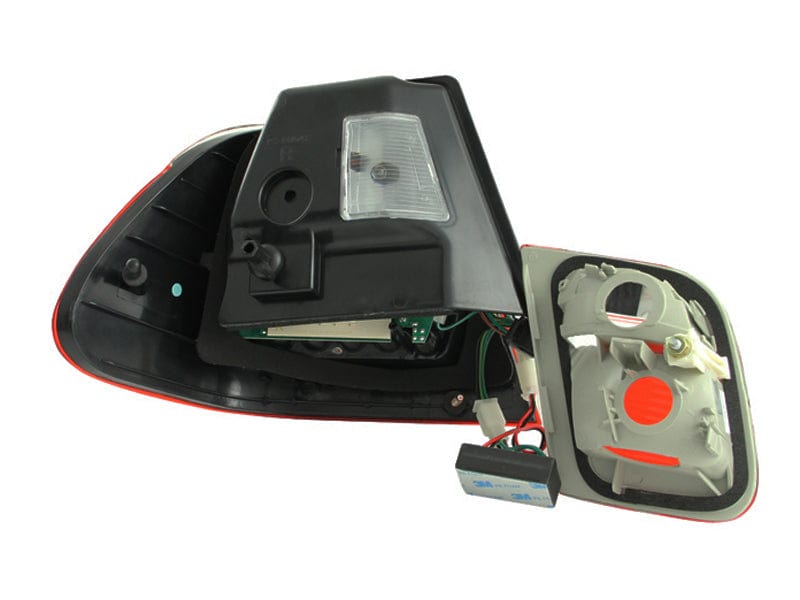 Kies-Motorsports ANZO ANZO 2002-2005 BMW 3 Series E46 LED Taillights Red/Clear