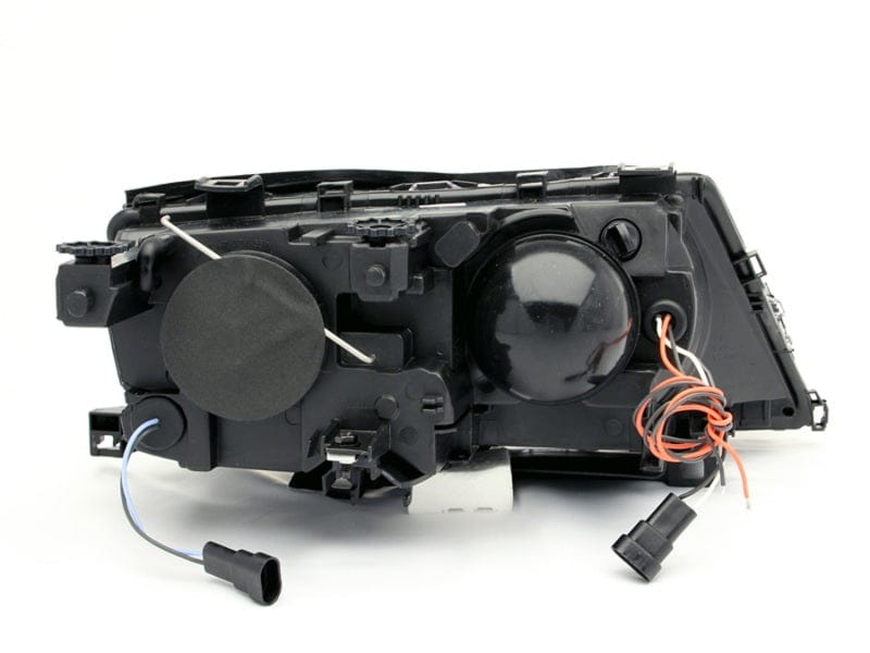 Kies-Motorsports ANZO ANZO 2002-2005 BMW 3 Series E46 Projector Headlights w/ Halo Black