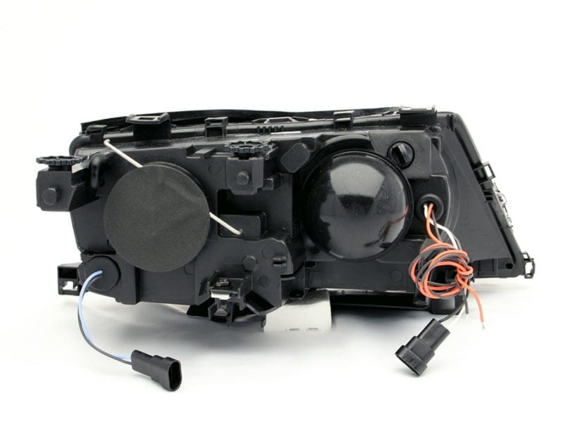 Kies-Motorsports ANZO ANZO 2002-2005 BMW 3 Series E46 Projector Headlights w/ Halo Black