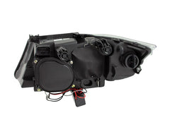 Kies-Motorsports ANZO ANZO 2006-2008 BMW 3 Series E90-E91 Projector Headlights w/ Halo w/ LED Bar Chrome (CCFL)