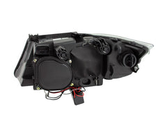 Kies-Motorsports ANZO ANZO 2006-2008 BMW 3 Series E90-E91 Projector Headlights w/ Halo w/ LED Bar Chrome (CCFL)