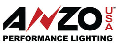 Kies-Motorsports ANZO ANZO 2006-2008 BMW 3 Series E90-E91 Projector Headlights w/ Halo w/ LED Bar Chrome (CCFL)