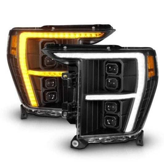 Kies-Motorsports ANZO ANZO 21-23 Ford F-150 (w/Factory Halogen) Z-Series Full LED Proj Headlights - Driver Side ONLY
