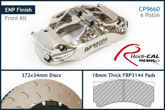 Kies-Motorsports AP Racing AP Racing by Essex Radi-CAL ENP Competition Brake Kit (Front 9660/372mm)- BMW M3 (G80) & M4 (G82) Incl. Competition