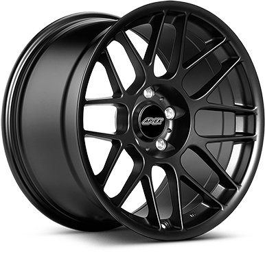 Kies-Motorsports APEX APEX Flow Formed ARC-8 4-Lug BMW Wheel Satin Black / 17" x 8.5" / ET20