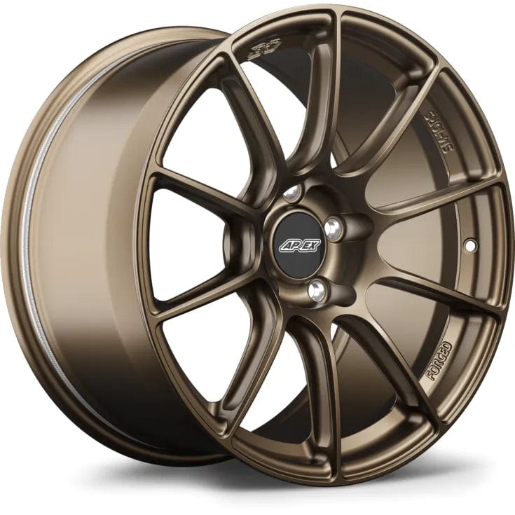 Kies-Motorsports APEX APEX SM-10RS Forged Porsche Wheel - 18" x 12" Satin Bronze / ET46 / 5x130mm