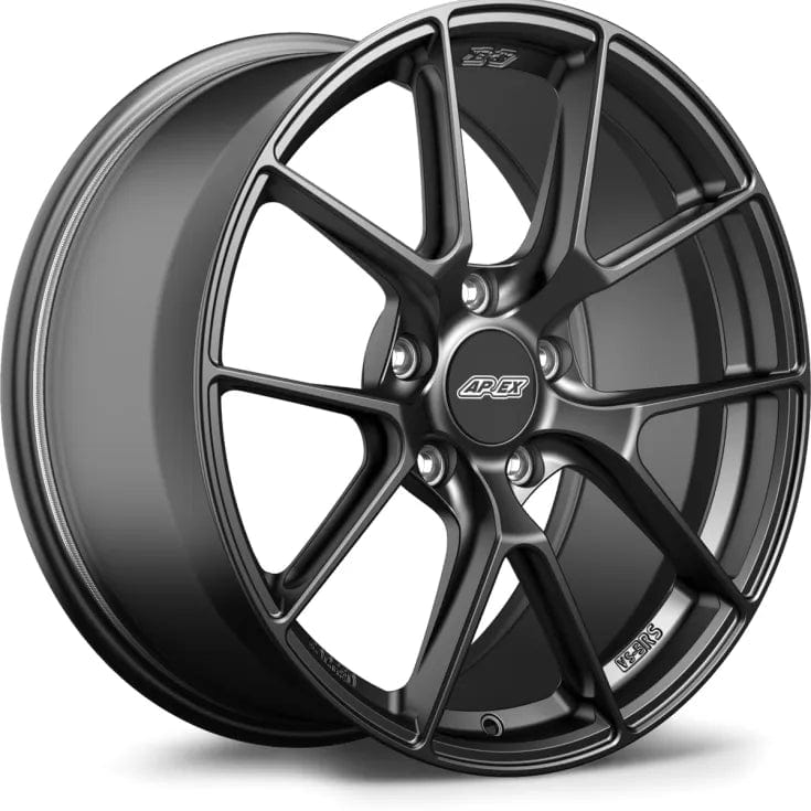 Kies-Motorsports APEX APEX VS-5RS Forged Porsche Wheel - 18" x 10" Satin Black / ET36 / 5x130mm