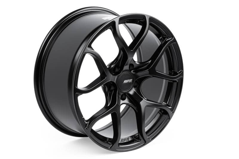 Kies-Motorsports APR APR A01 Flow Formed - 18x8.5 - 5x112 - ET45 - 66.5mm Center Bore - Satin Black Wheel