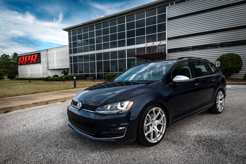Kies-Motorsports APR APR A01 Flow Formed 19x8.5 / 5x112 / ET45 / 66.5mm Bore / Silver Wheel