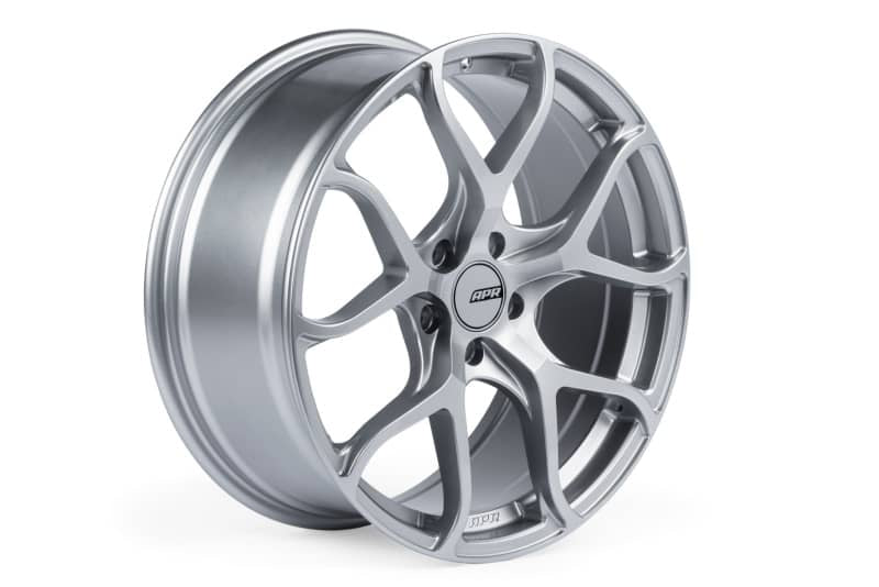 Kies-Motorsports APR APR A01 Flow Formed 19x8.5 / 5x112 / ET45 / 66.5mm Bore / Silver Wheel