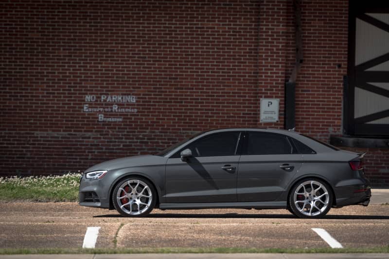 Kies-Motorsports APR APR A01 Flow Formed 19x8.5 / 5x112 / ET45 / 66.5mm Bore / Silver Wheel
