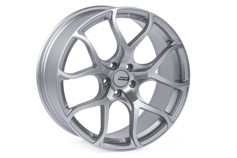 Kies-Motorsports APR APR A01 Flow Formed 20x9.0 / 5x112 / ET42 / 66.5mm Bore / Silver Wheel